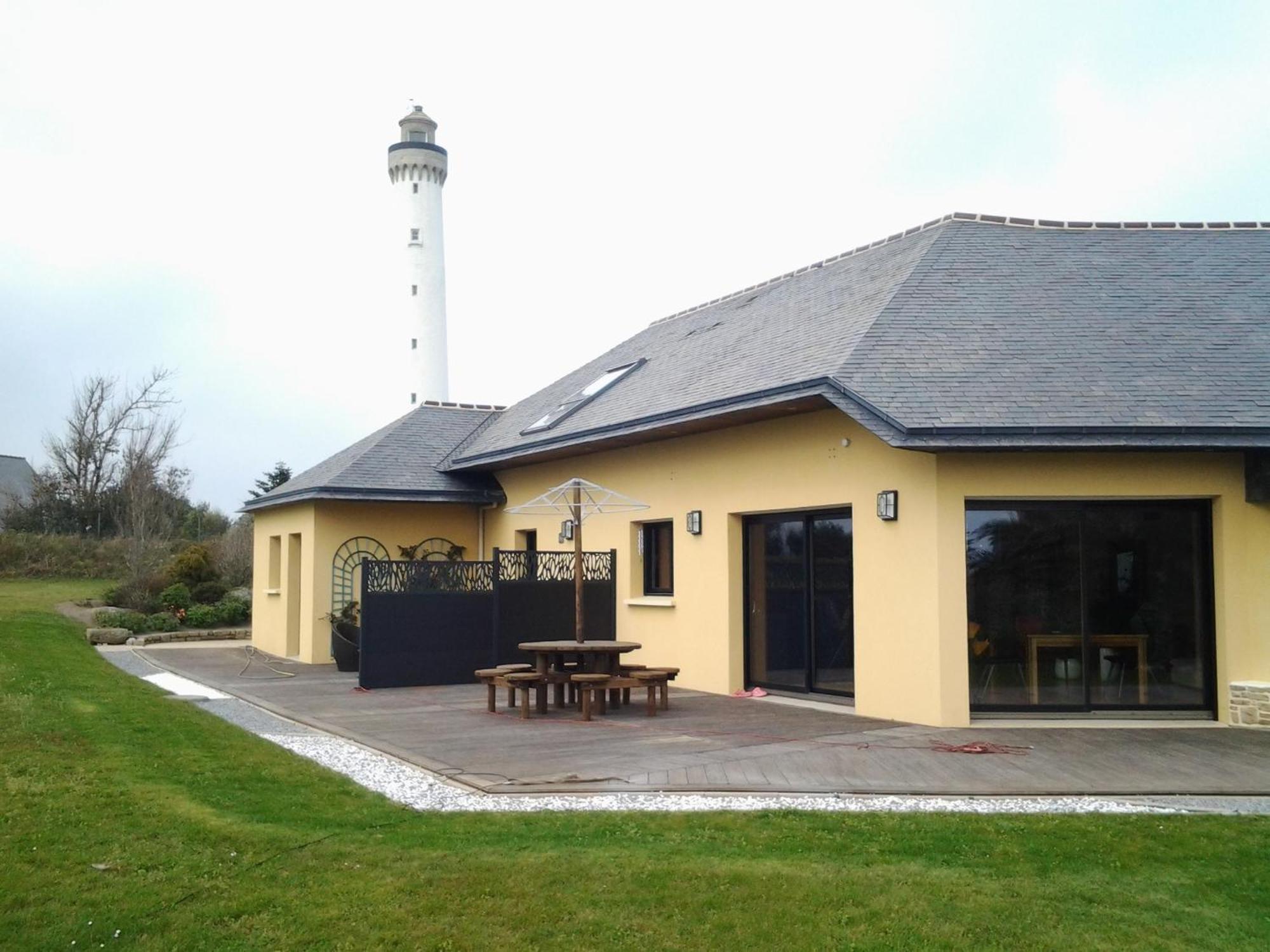 Le Phare De Trezien - Proche Plage Plouarzel Luaran gambar